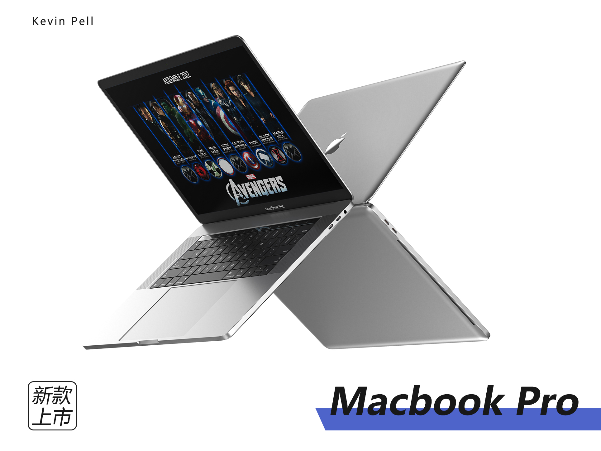 keyshot，c4d，oc，3D modeling，E-commerce rendering，notebook，MacBook Pro，