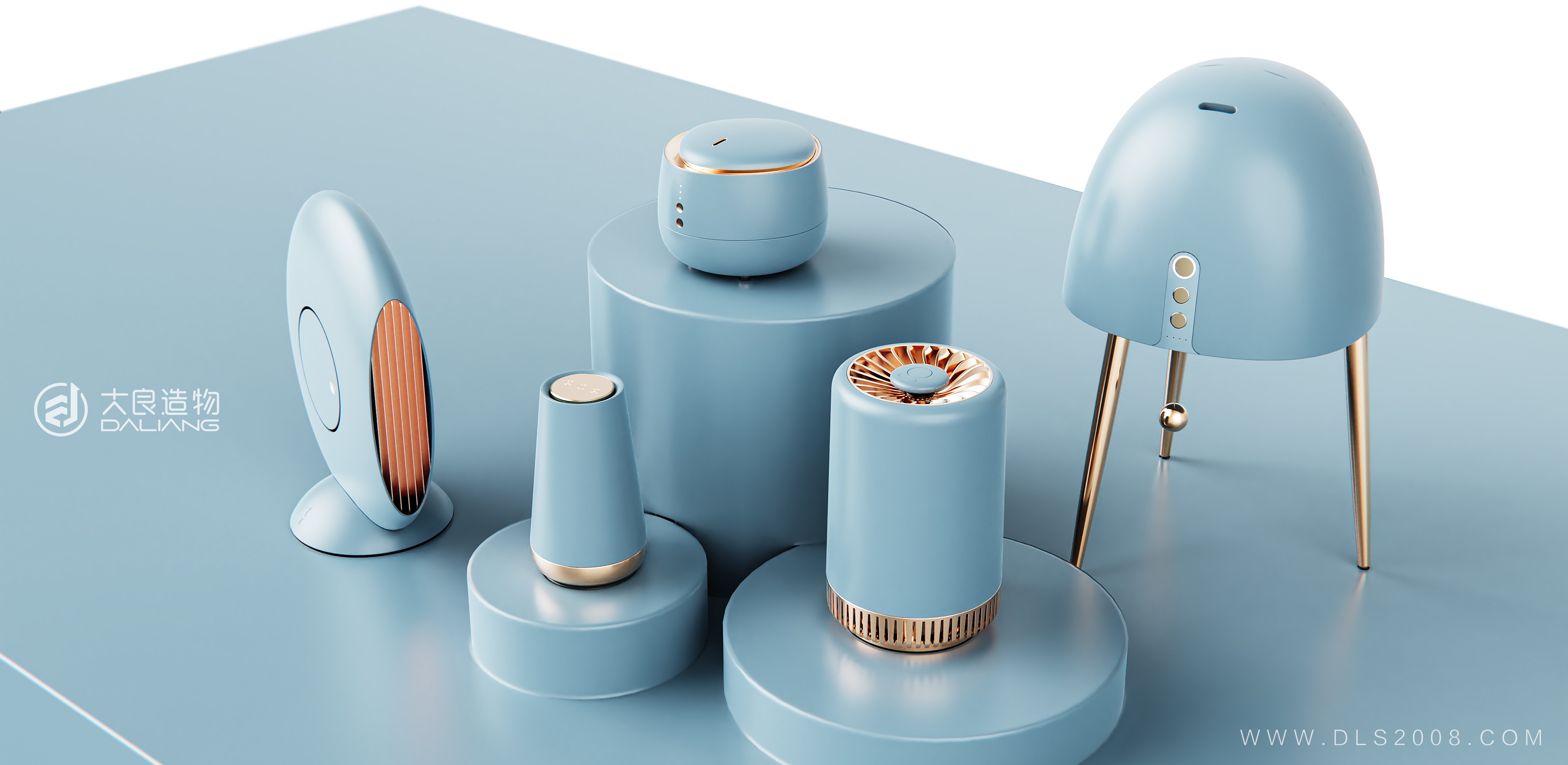 Humidifier，small home appliances，Daliang creation，Warm fan，