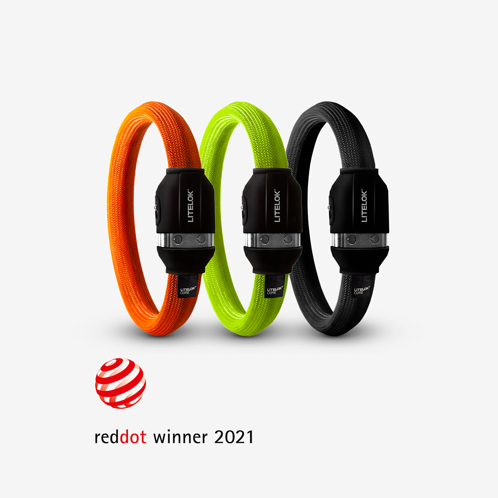 Litelok Core，2021 red dot product design award，Safety lock，Hardened steel，