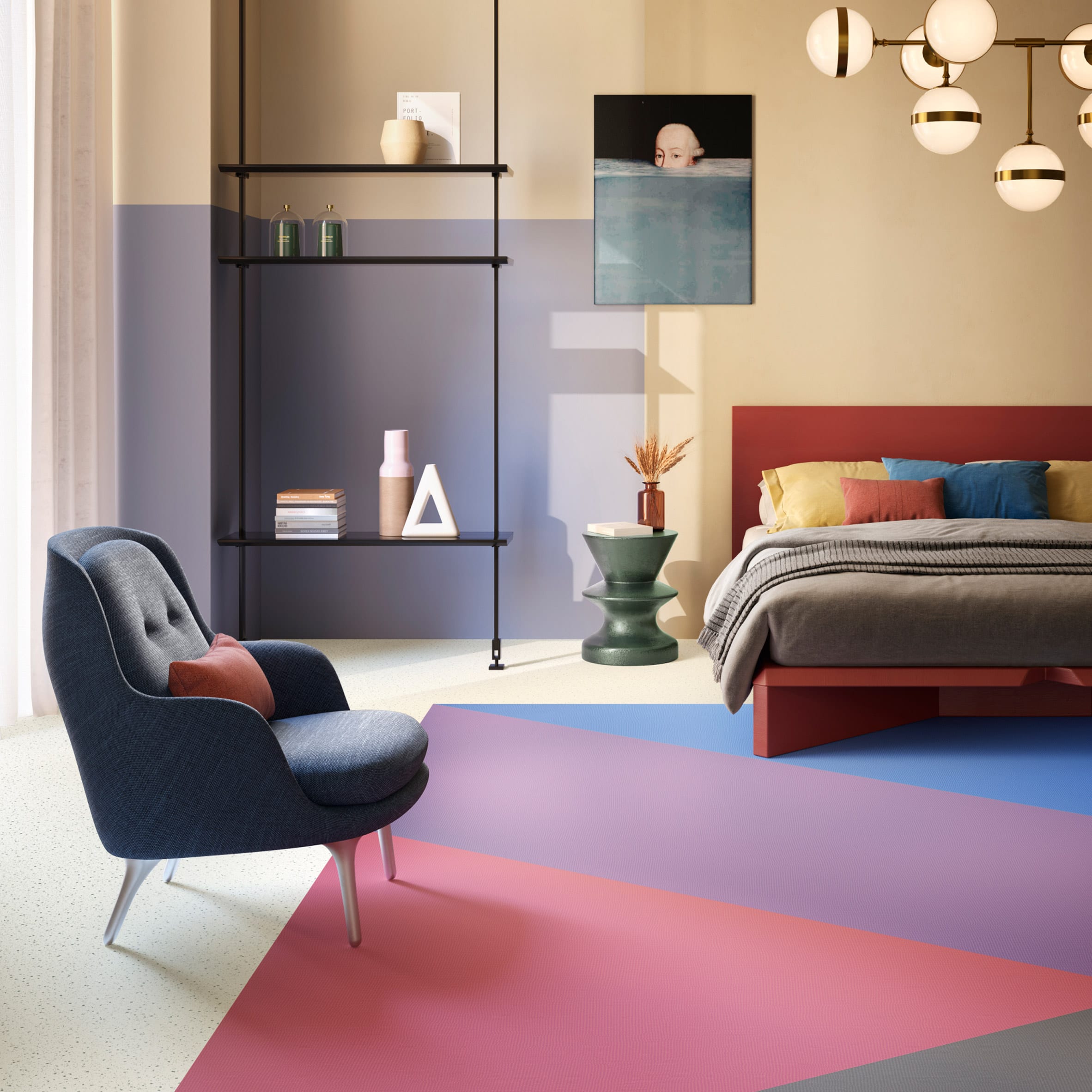 Panto Pop，chair，Hanging fireplace，cupboard，