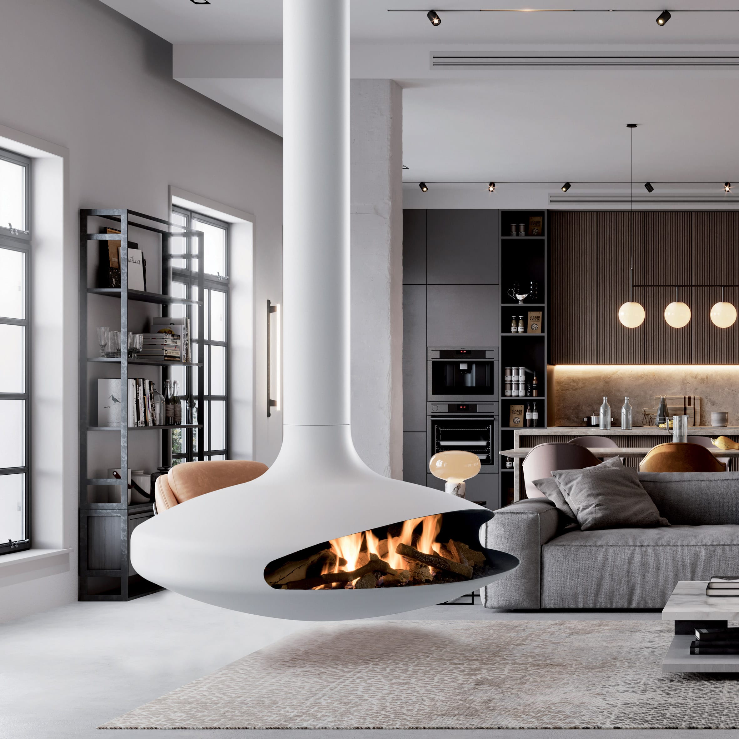 Panto Pop，chair，Hanging fireplace，cupboard，