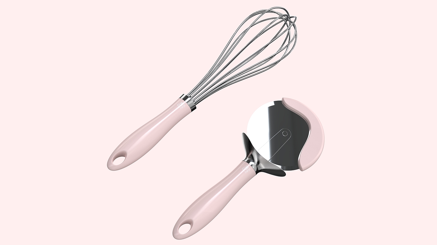 Baking tools, kitchen tools, knives, cakes, egg tarts, flour sieves，