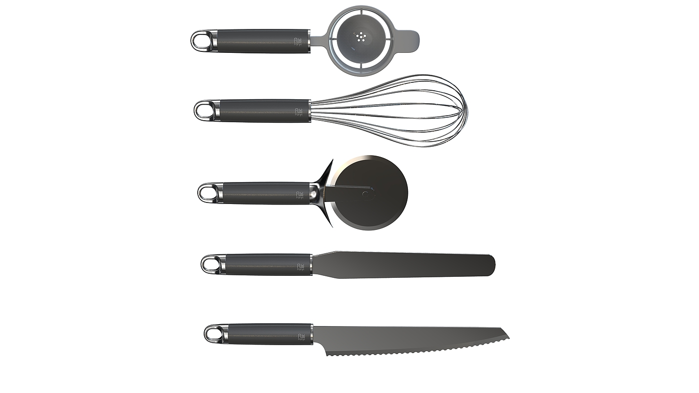 Baking, knife, flour sieve, egg beater，