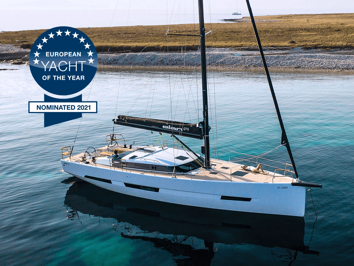 2021 red dot product design award，Elan GT6，Sailboat，yacht，
