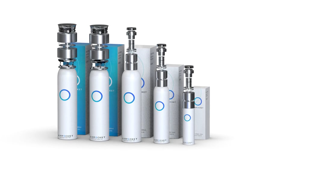 AIR POCKET，medical care，Wearable ，portable，oxygen masks ，