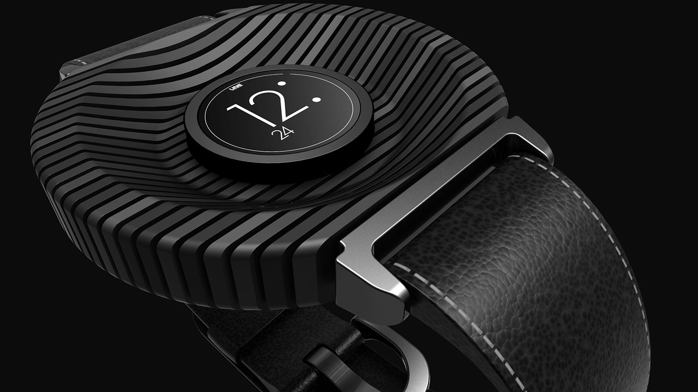 line，Wrist watch，concept，Cool，streamline，