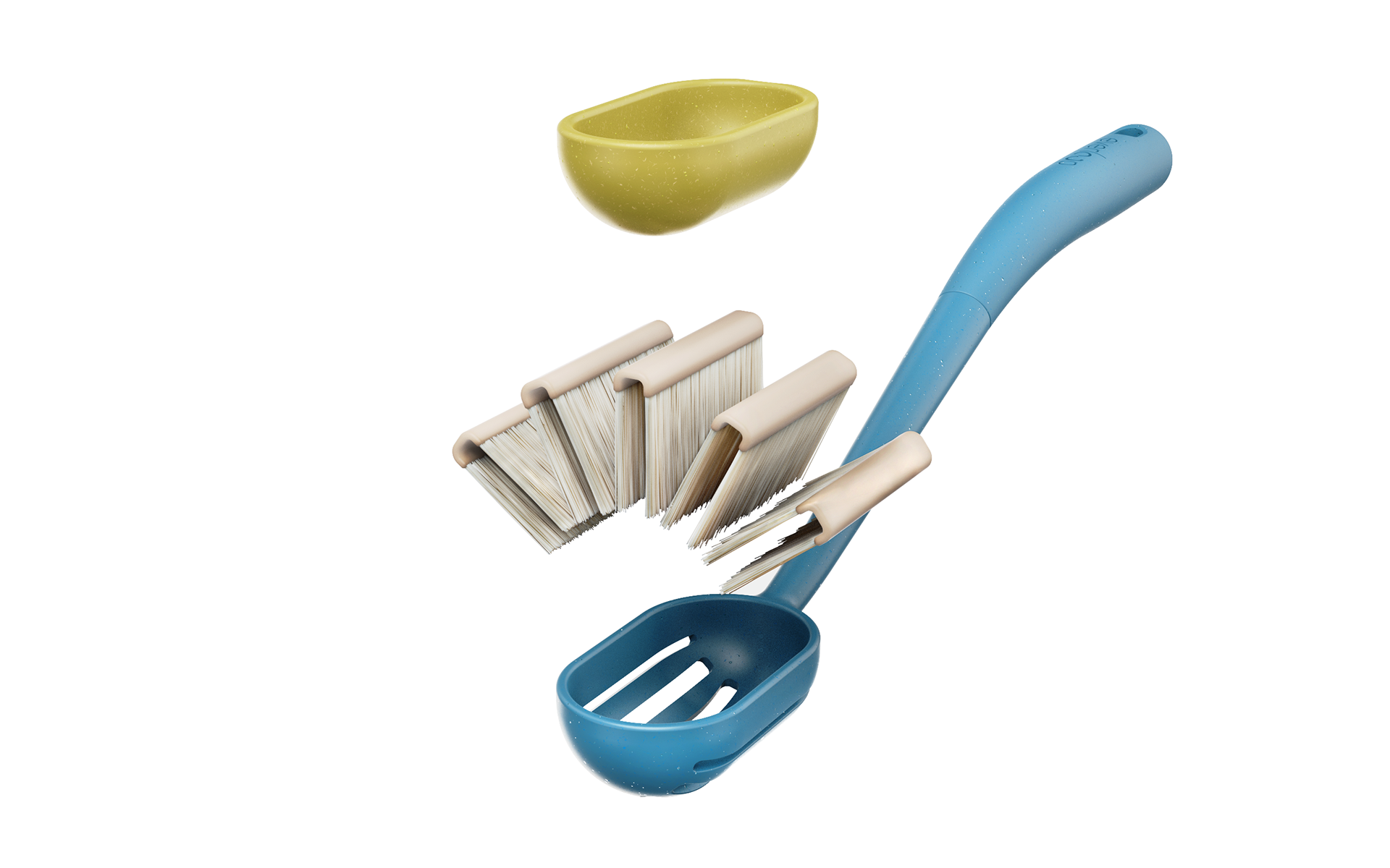 Everloop，Brush disc brush，Compression brush，