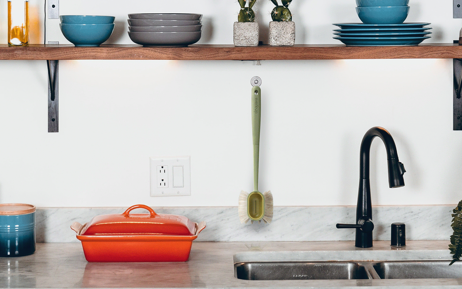 Everloop，Brush disc brush，Compression brush，