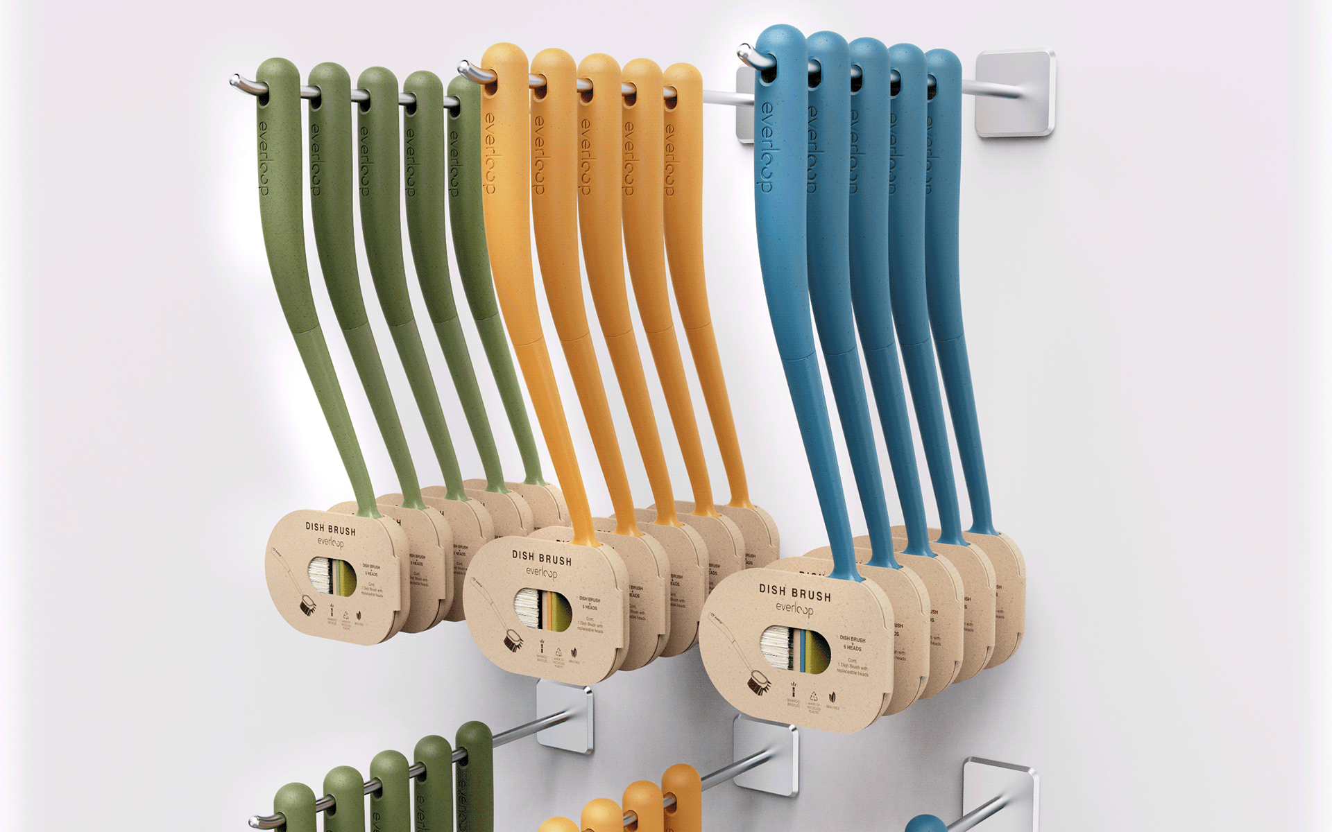 Everloop，Brush disc brush，Compression brush，