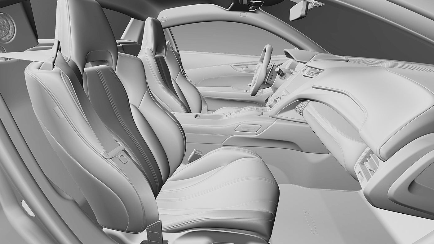 eulogize，cgi，NSX，Honda，automobile，