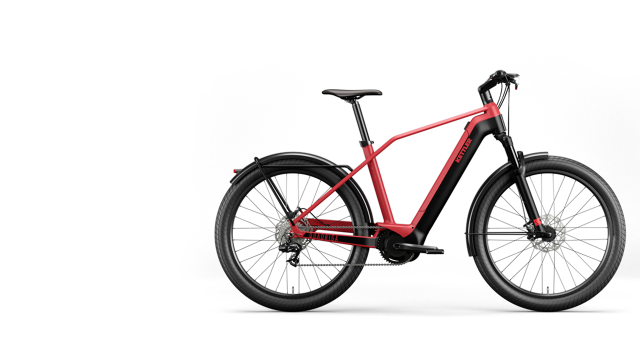 2021 red dot product design award，Electric bicycle，KETTLER QUADRANO，