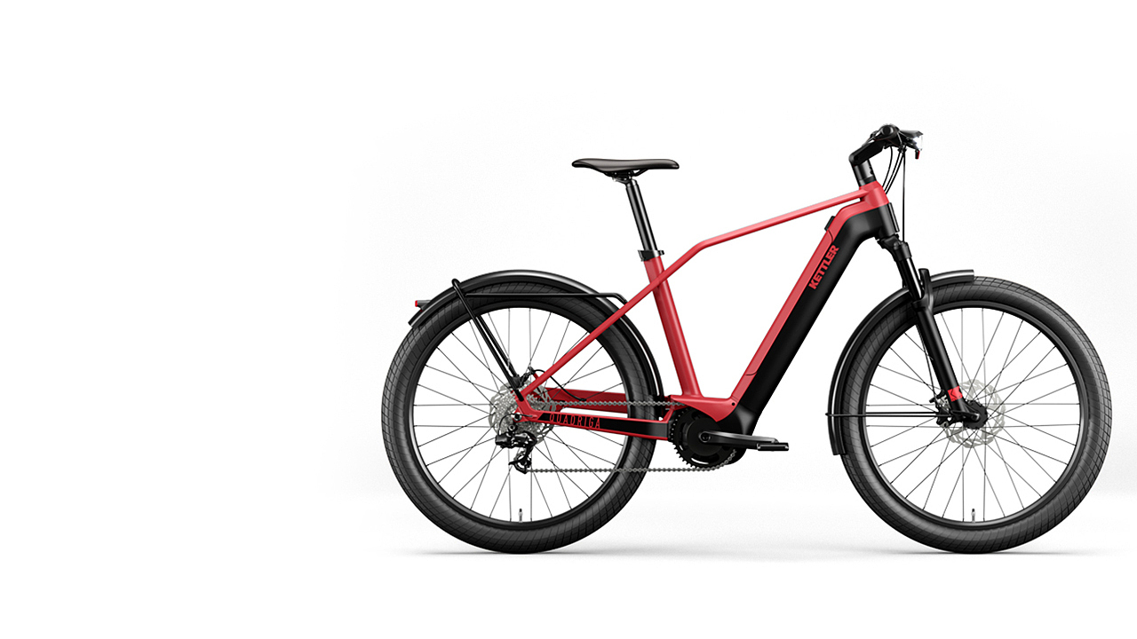 2021红点产品设计大奖，电动自行车，KETTLER QUADRANO，