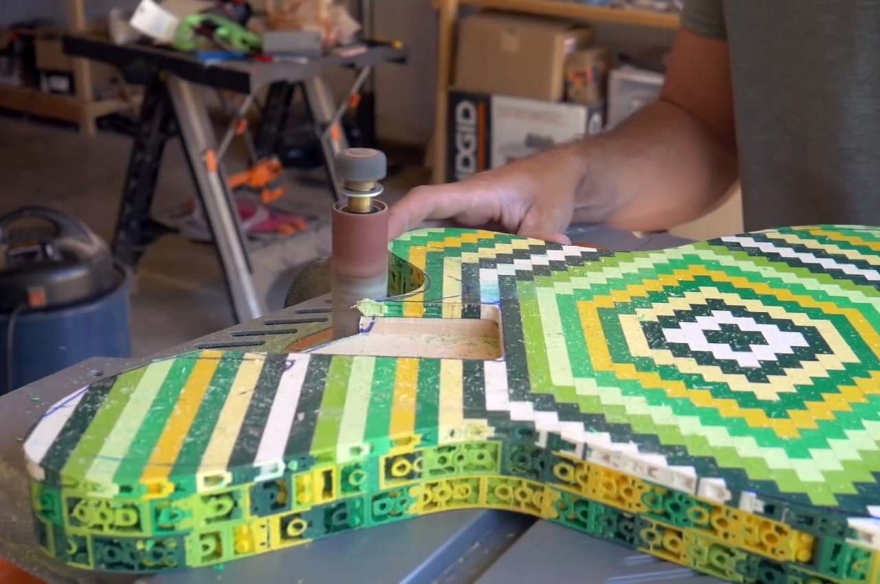 Lego，YouTuber，guitar，