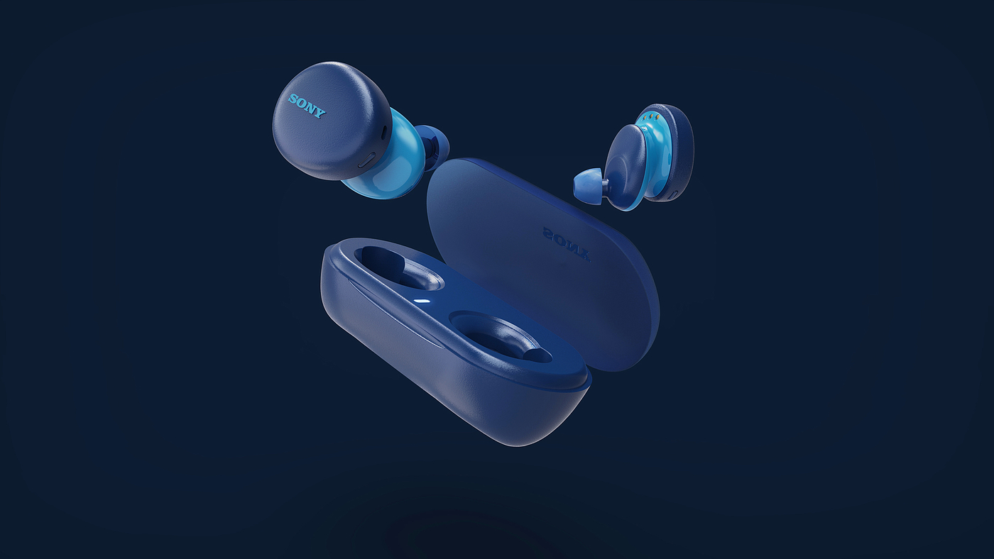 Rendering exercise，headset，Bluetooth headset，