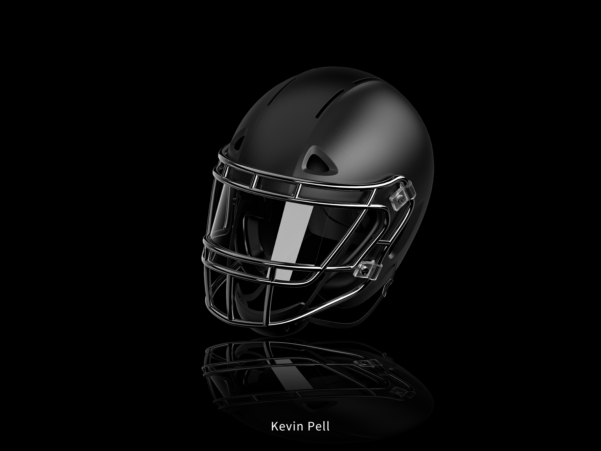 Football helmet，keyshot，E-commerce rendering，3D modeling，c4d，oc，