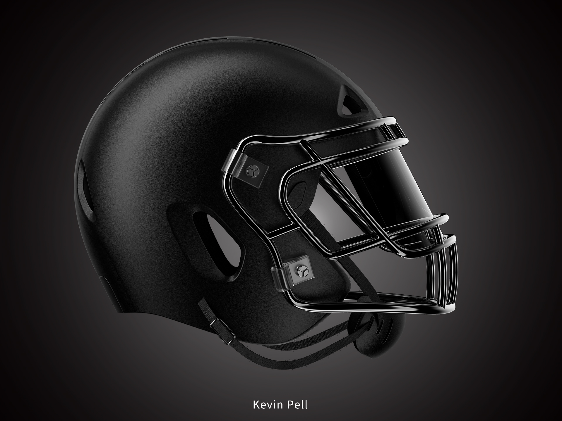 Football helmet，keyshot，E-commerce rendering，3D modeling，c4d，oc，