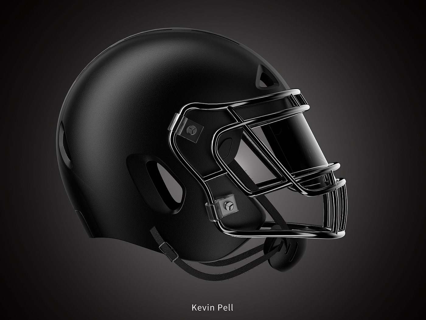 Football helmet，keyshot，E-commerce rendering，3D modeling，c4d，oc，