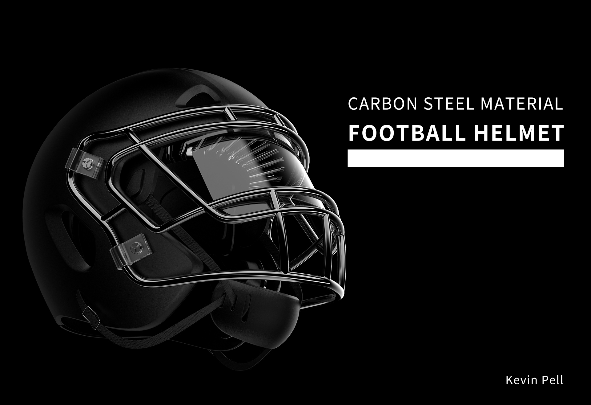 Football helmet，keyshot，E-commerce rendering，3D modeling，c4d，oc，