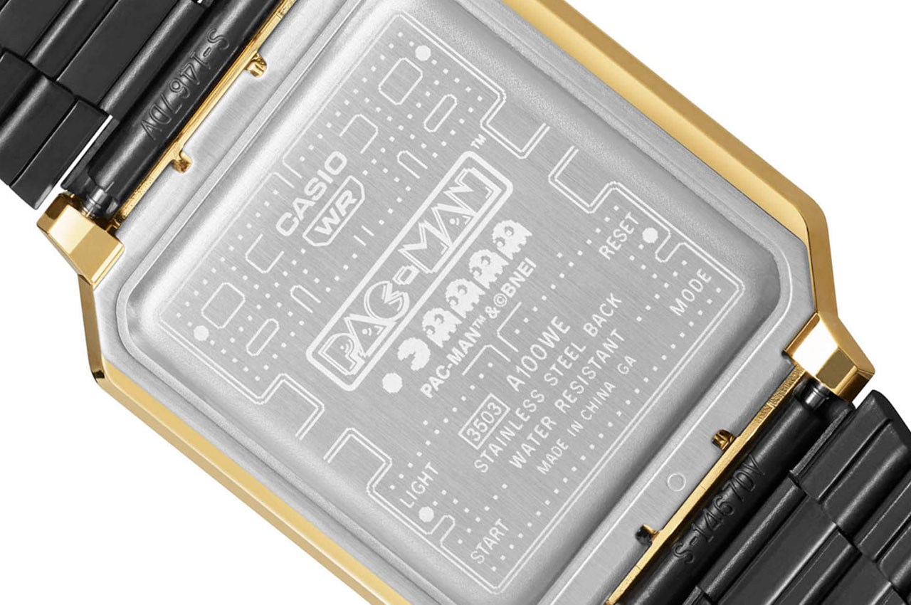 CASIO，Wrist watch，A100WEPC Pac Man ed，game，