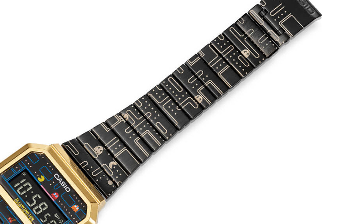 CASIO，Wrist watch，A100WEPC Pac Man ed，game，