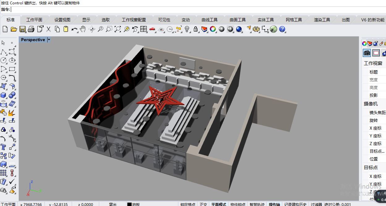 Exhibition hall design，indoor，