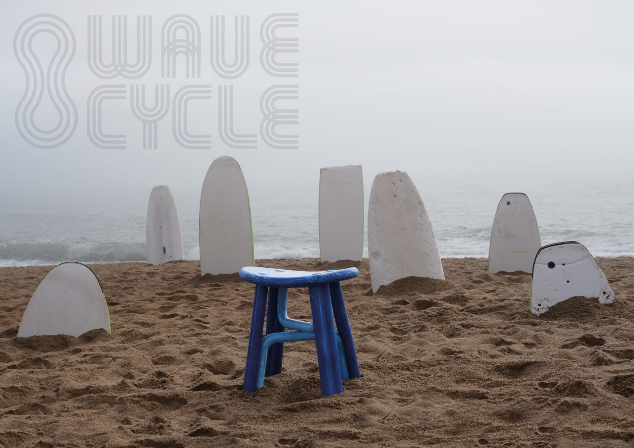 Wave Cycle，environment protection，furniture，Surf board，chair，