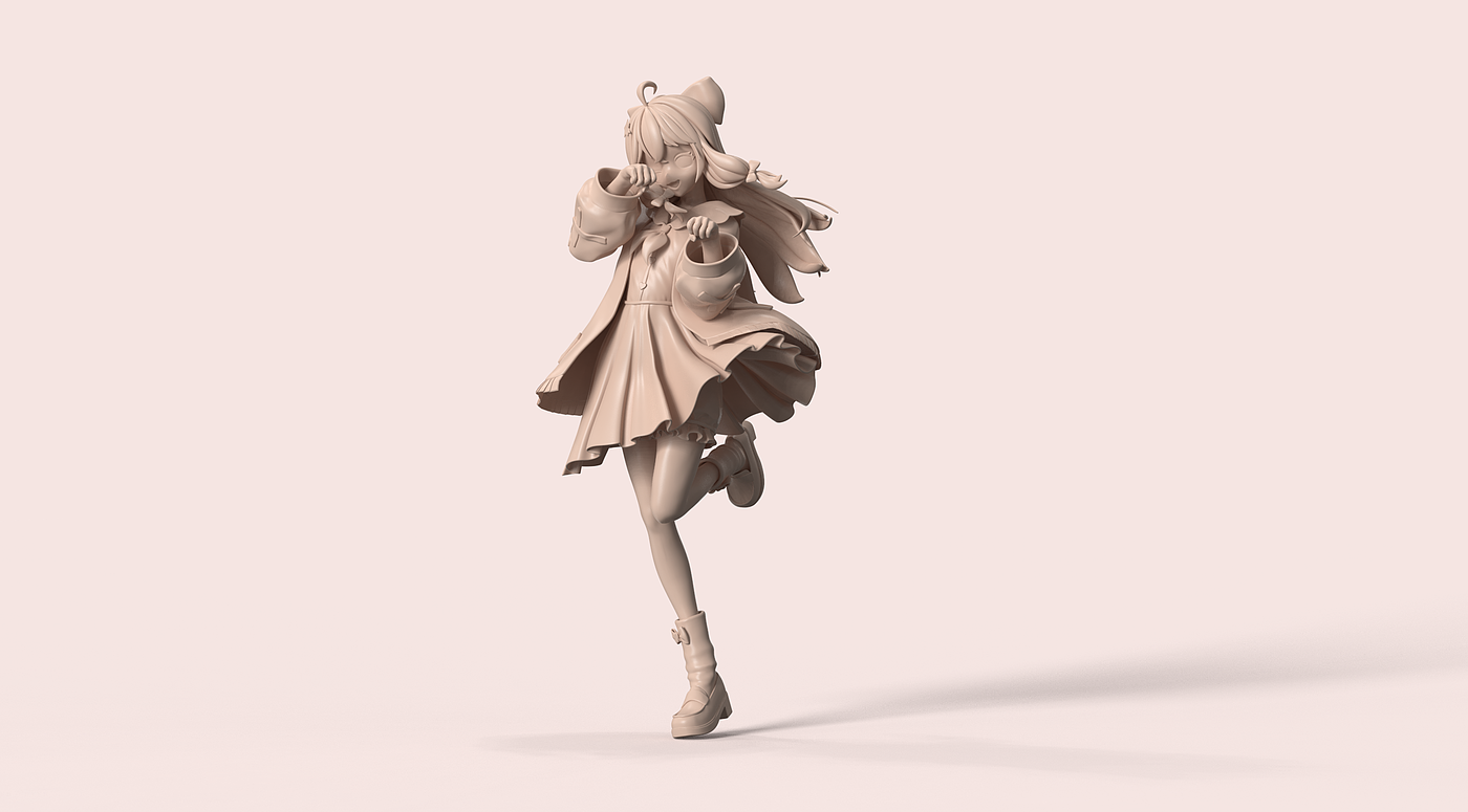 Garage Kit，Tide play，Virtual idol，self-control，