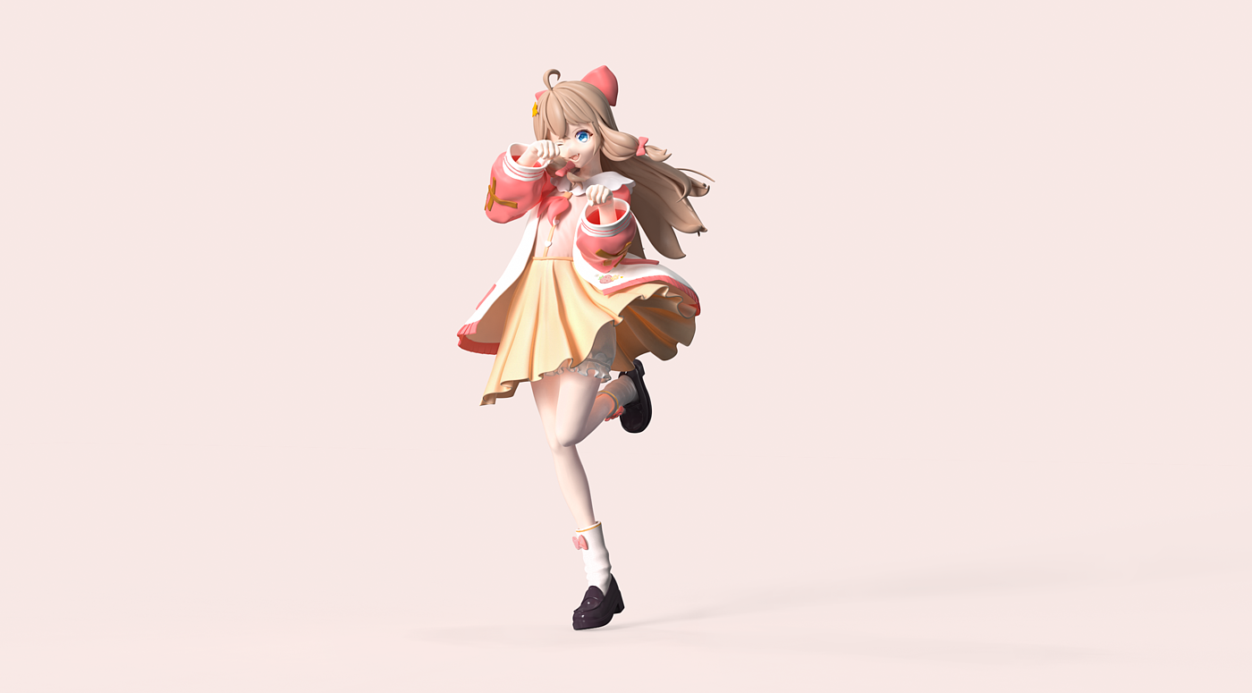 Garage Kit，Tide play，Virtual idol，self-control，