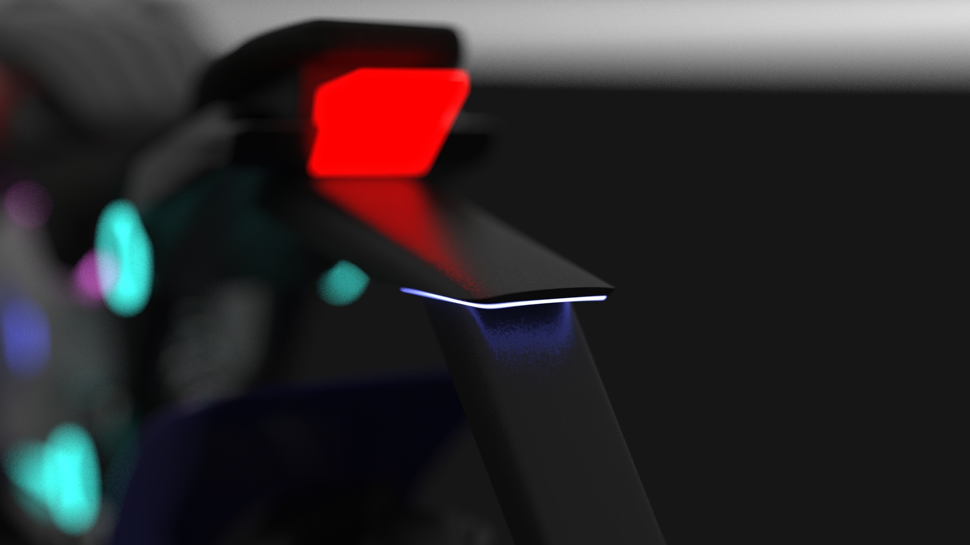 Cyberpunk，motorcycle，