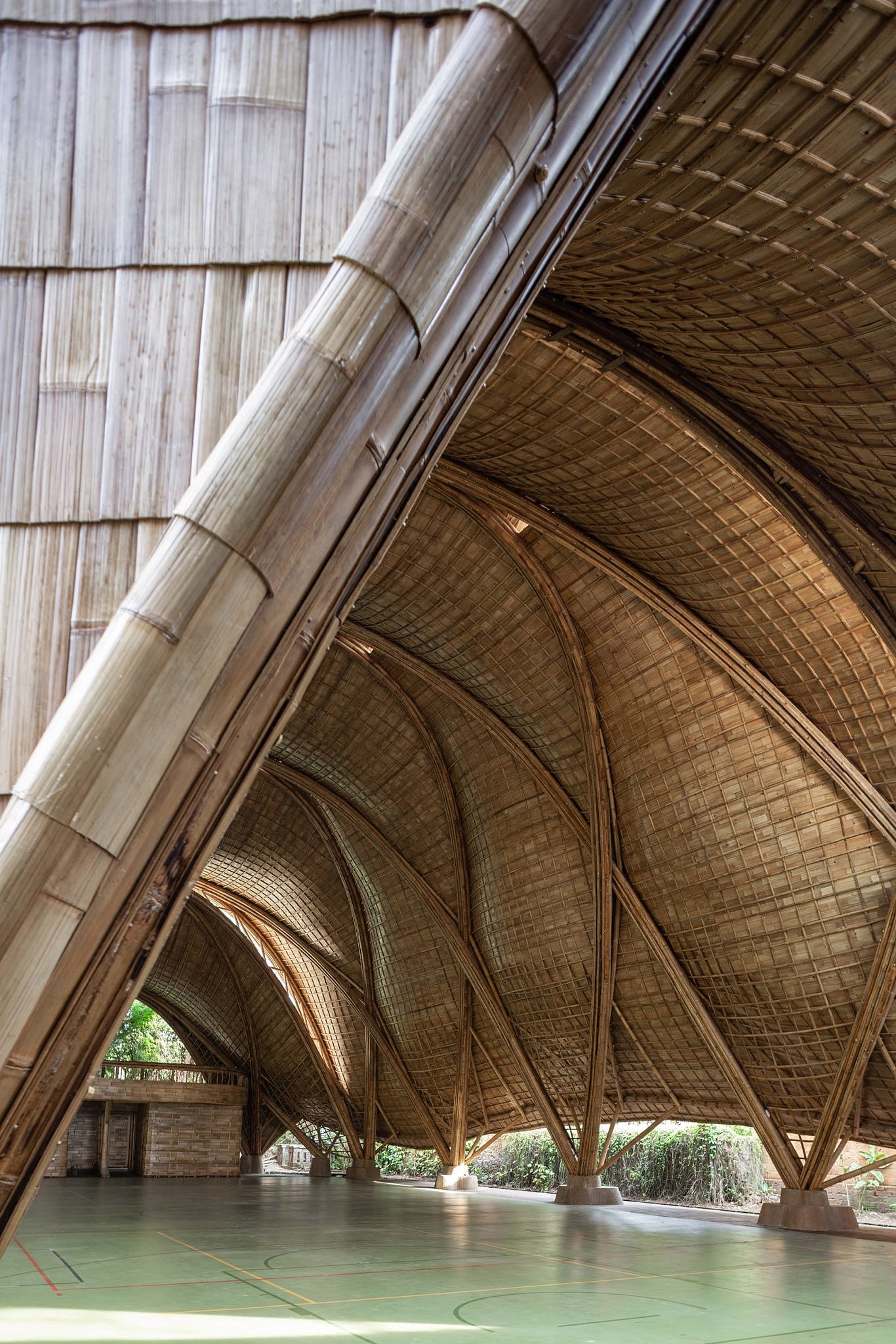 Gymnasium，Bamboo，Bali，