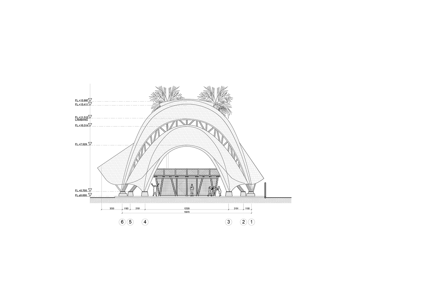 Gymnasium，Bamboo，Bali，