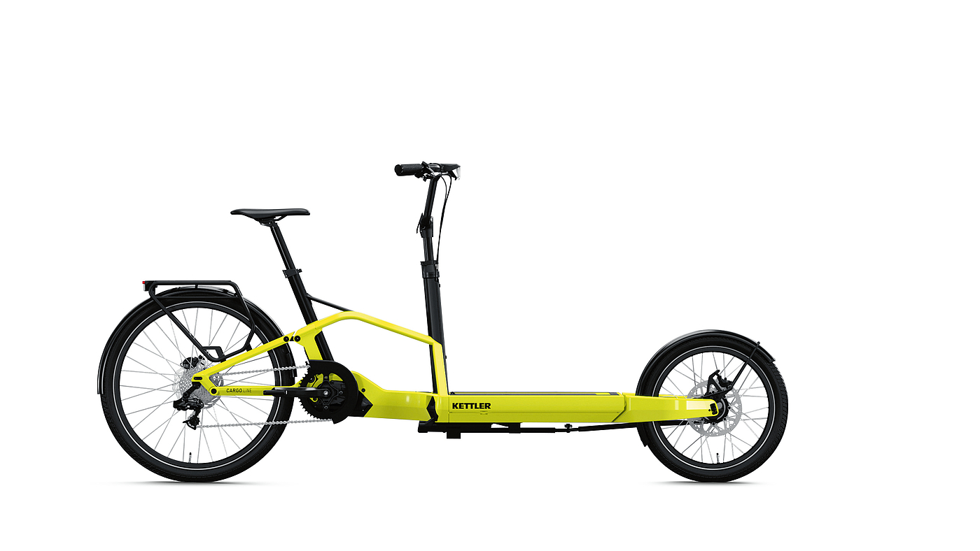 2021 red dot product design award，CARGOLINE CATTLER，Electric freight bicycle，