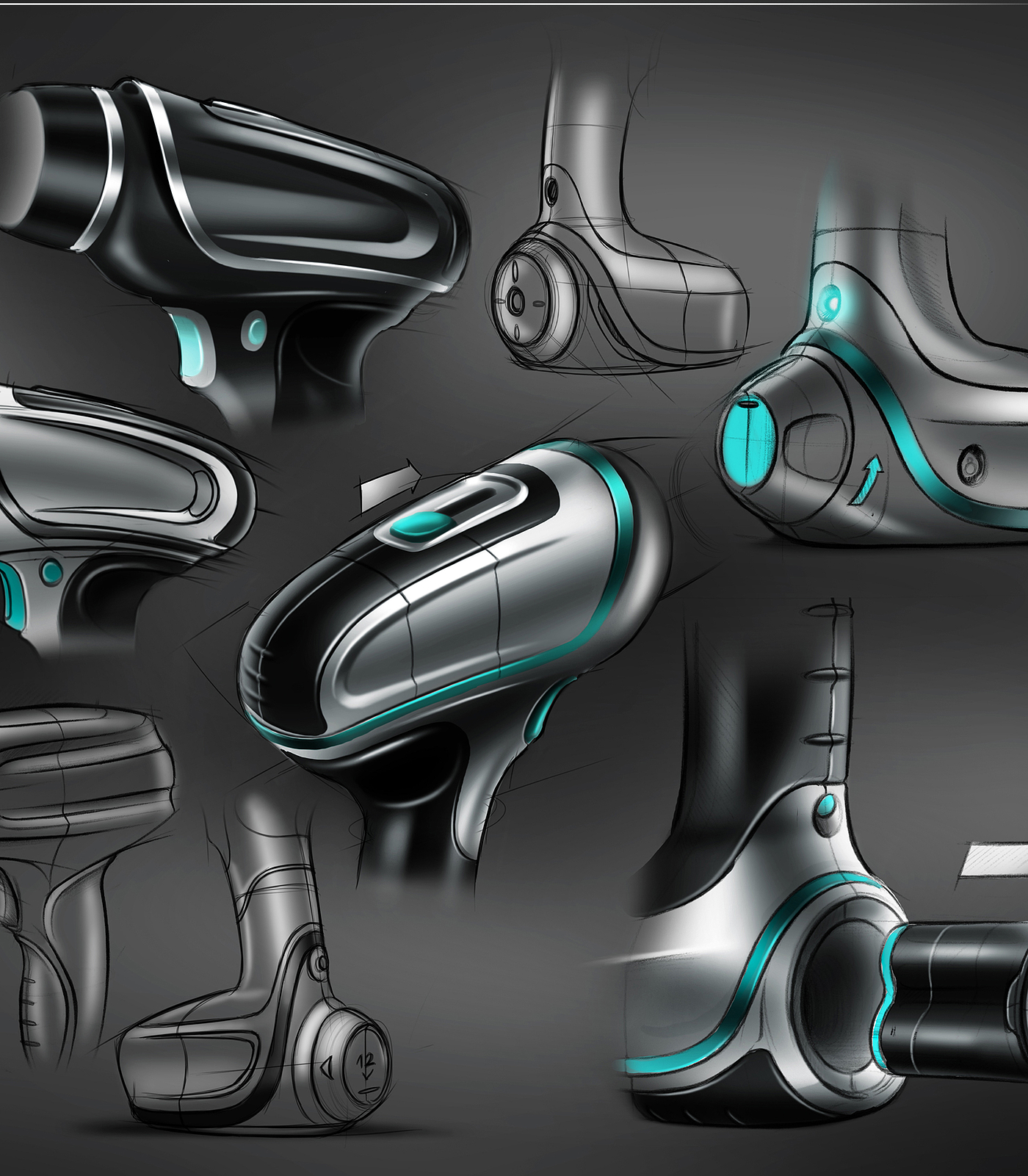 inspiration，soft，beautiful，Feminine products，Electric drill，Tool design，