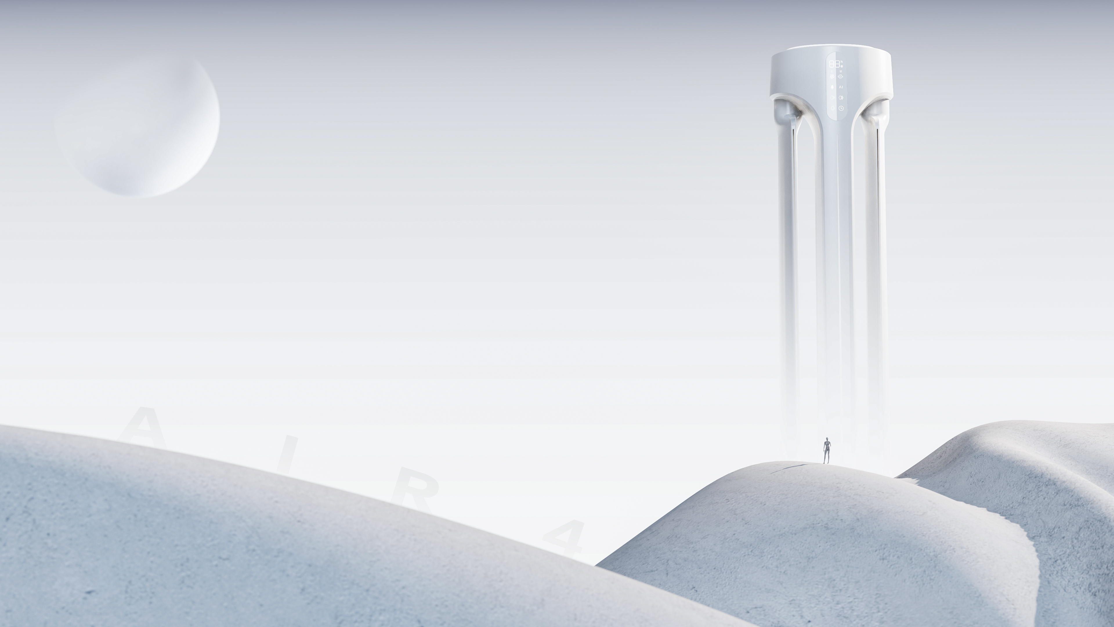 Circulation fan，Tower fan，air conditioner，rotate，Nanfeng industrial design，Electric fan，