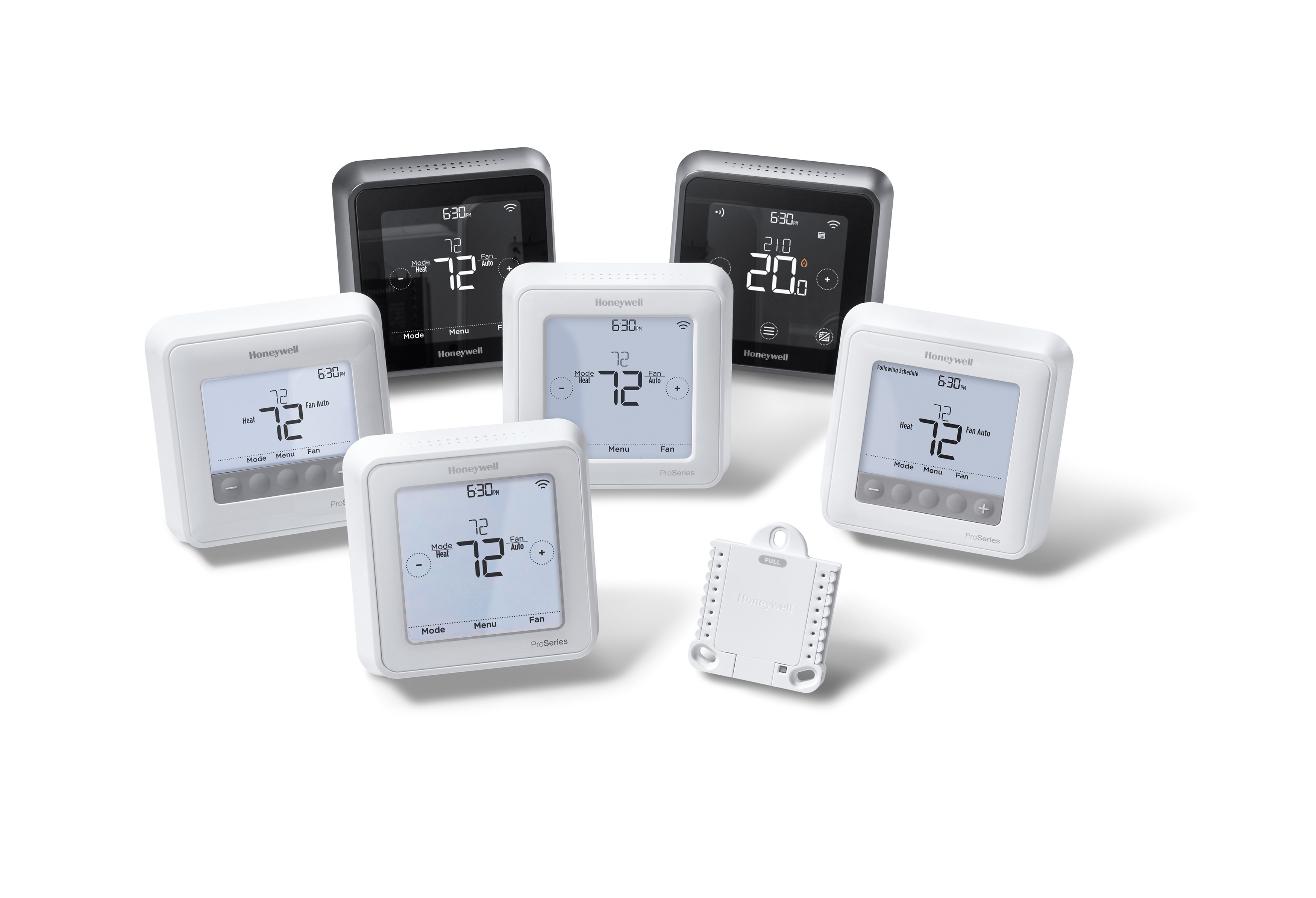 white，black，Simplicity，Thermostat，thermometer，2017 red dot，