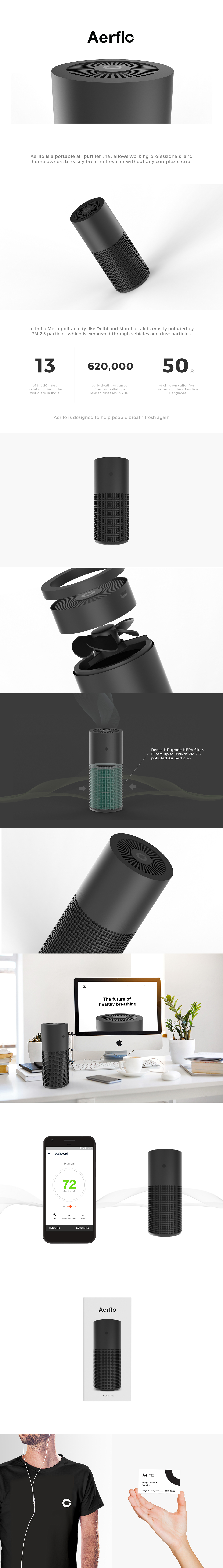 Mini，Simplicity，air cleaner，