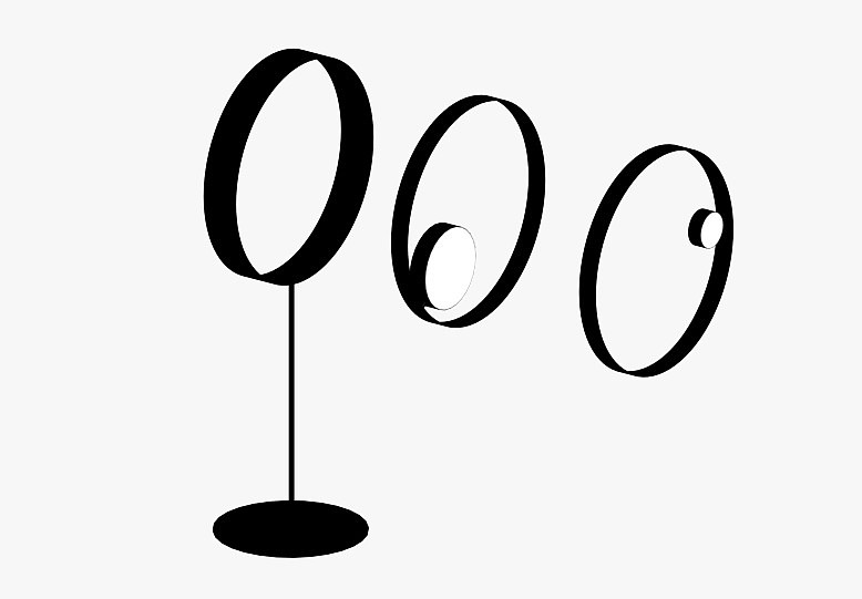 lamps and lanterns，Household appliances，originality，Time light，circular，