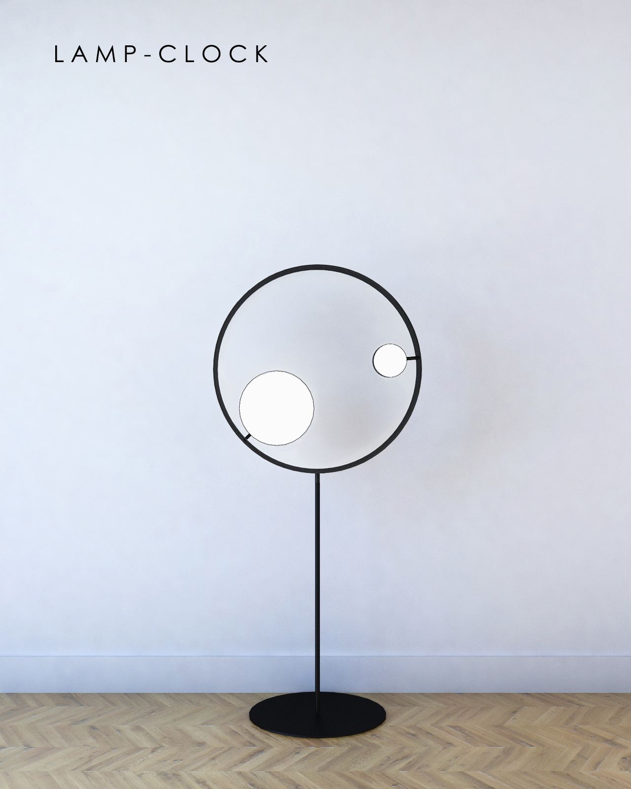 lamps and lanterns，Household appliances，originality，Time light，circular，