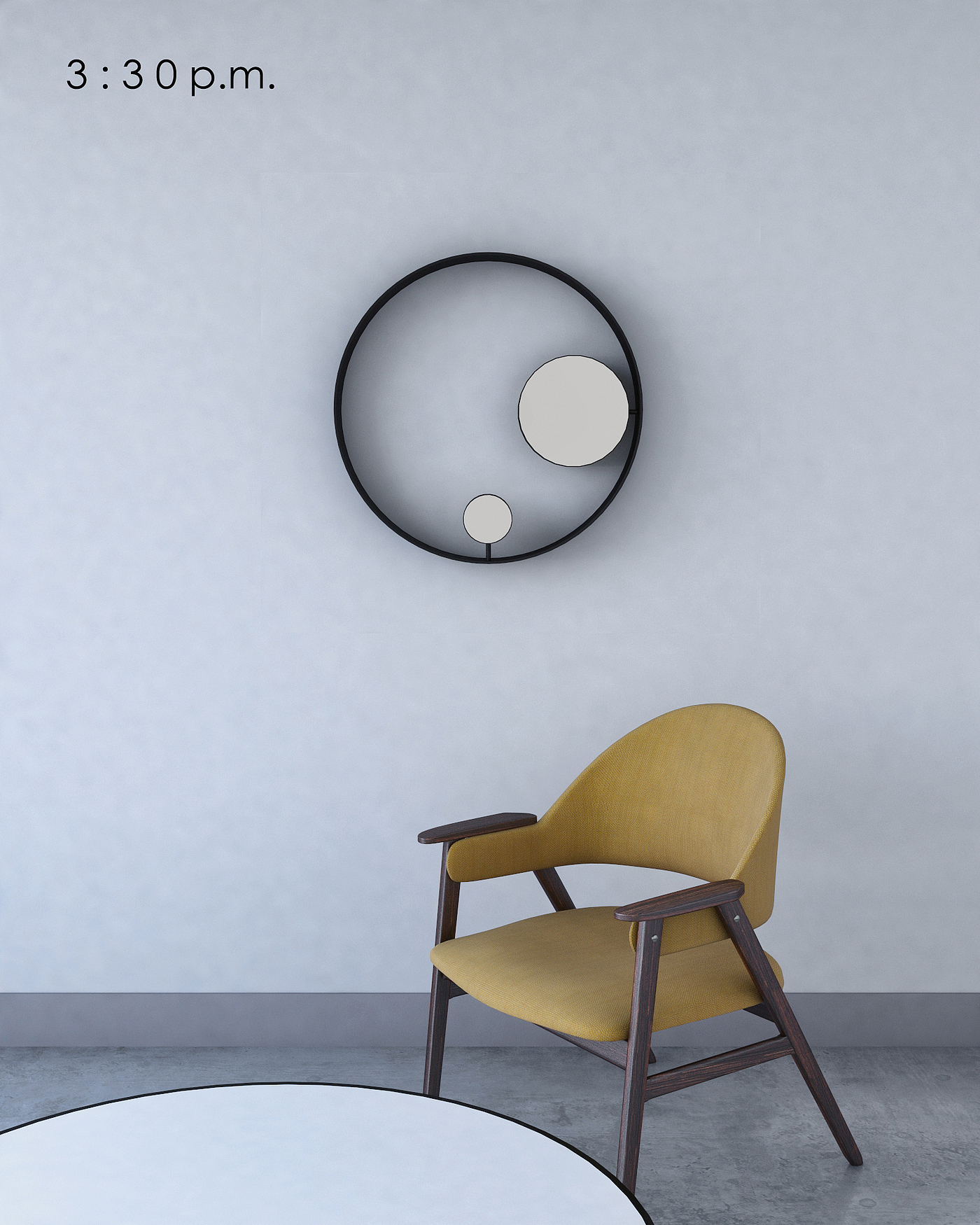 lamps and lanterns，Household appliances，originality，Time light，circular，