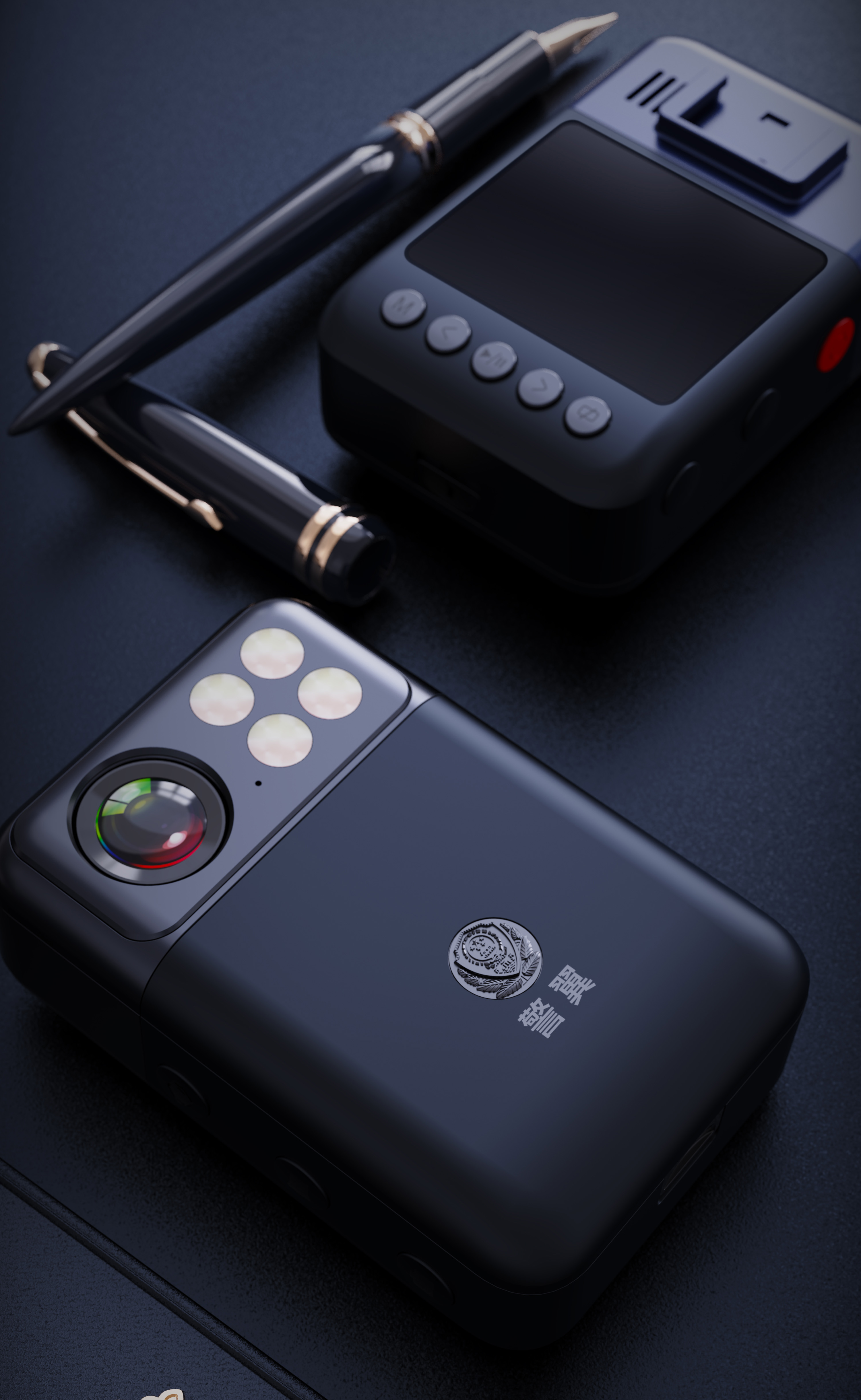 industrial design，product design，Police equipment，electronic product，