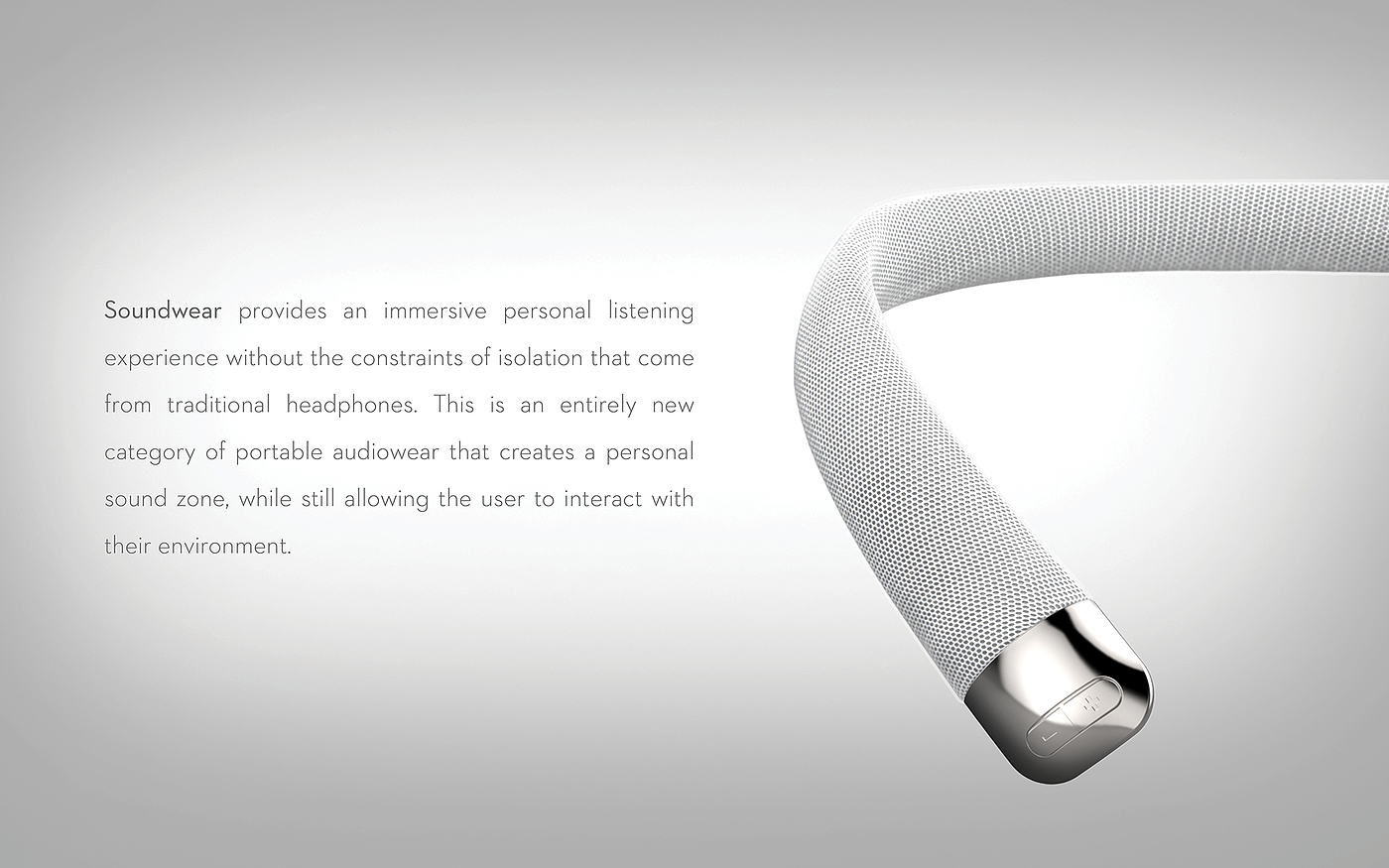 Neck hanging type，Bluetooth headset，Wearable，convenient，immersive experience ，