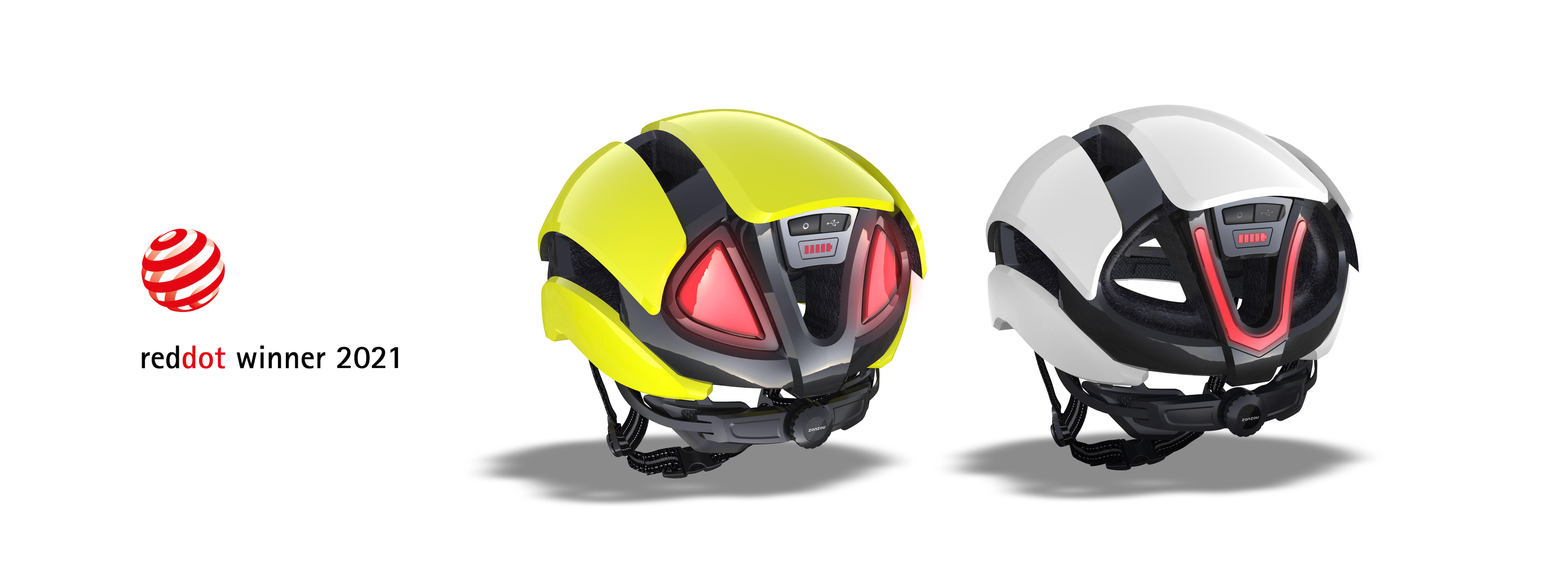 2021 red dot product design award，S68 Series，safety hat，led，