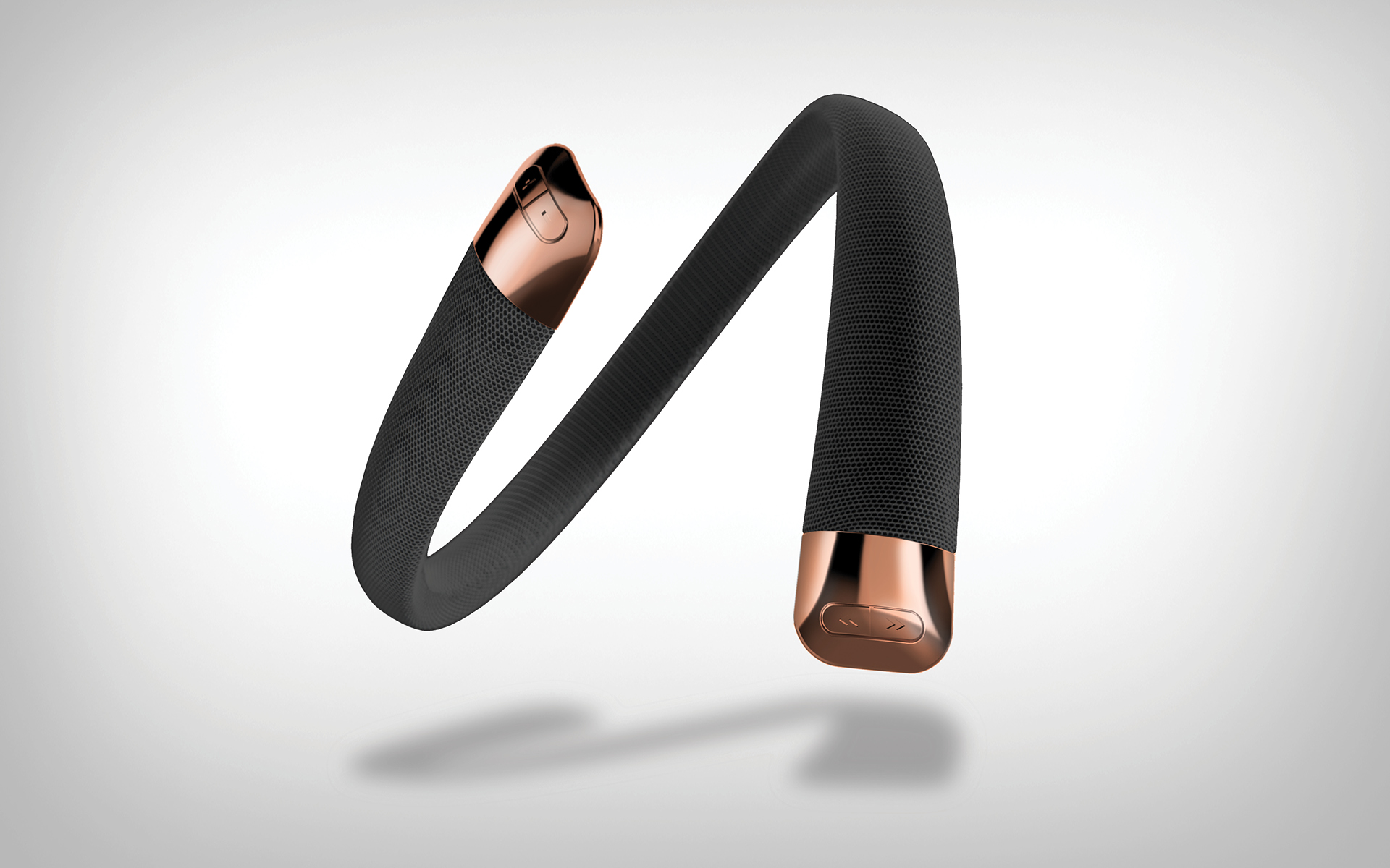 Neck hanging type，Bluetooth headset，Wearable，convenient，immersive experience ，