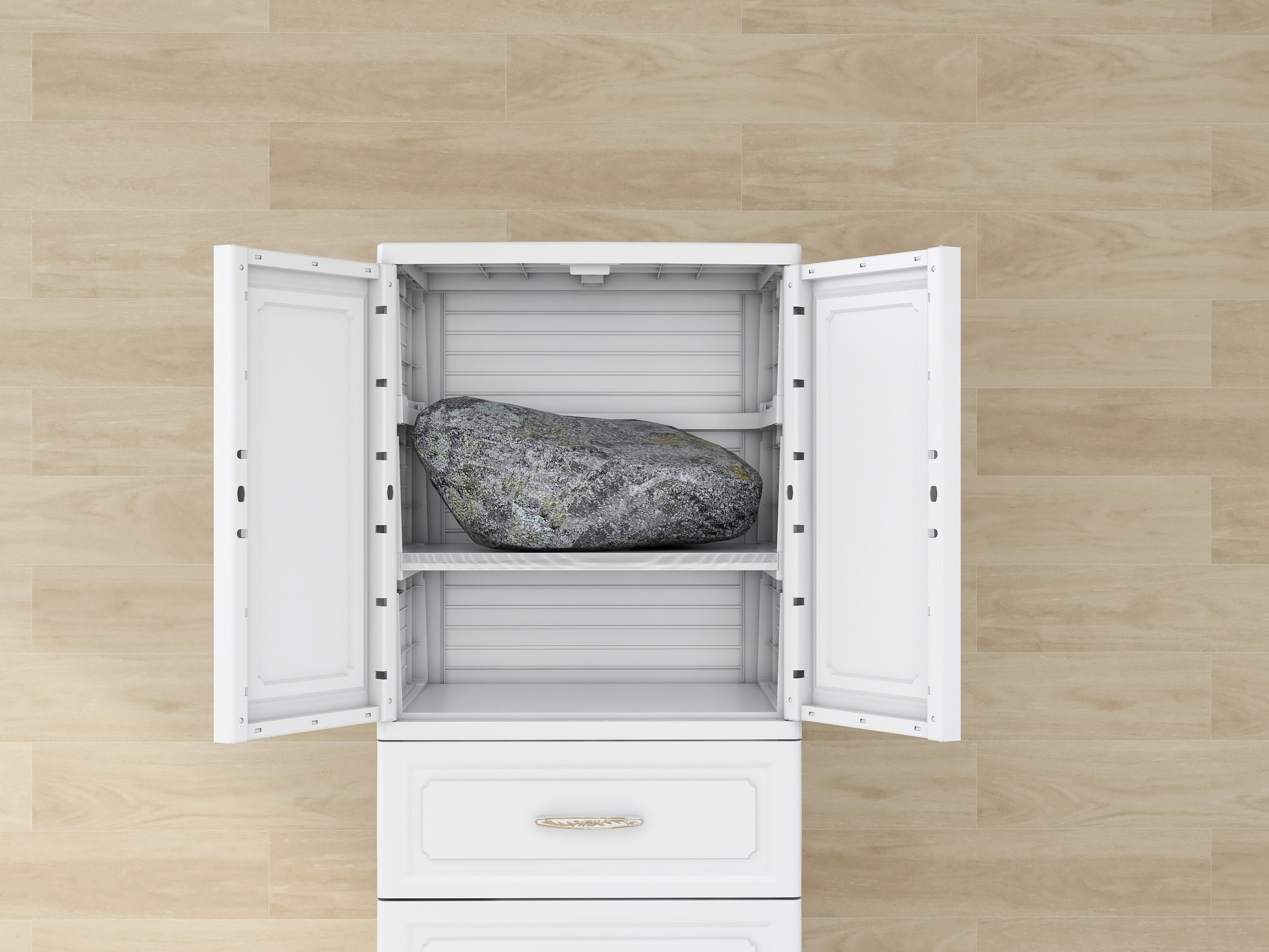 Storage cabinet，Cartoon，Storage box，