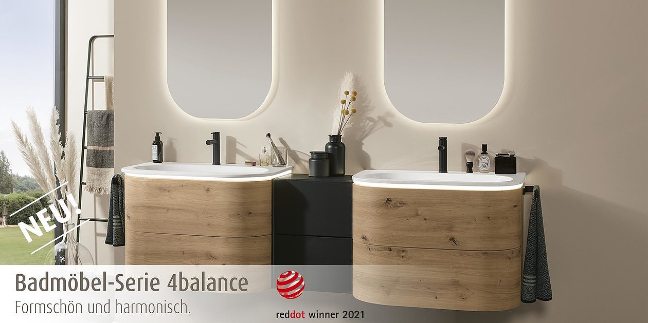 4balance，卫浴用品，梳妆台，2021红点产品设计大奖，