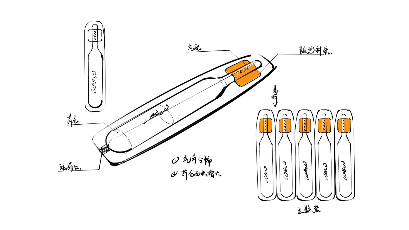 product design，packing design，Medicated makeup，