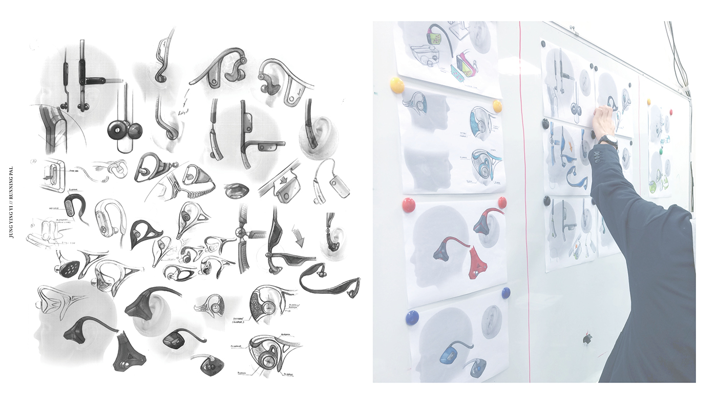 runningpal，Classic black，Wearable，Wireless headset，