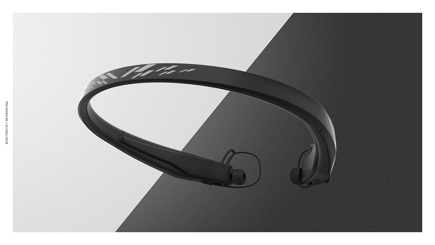 runningpal，Classic black，Wearable，Wireless headset，