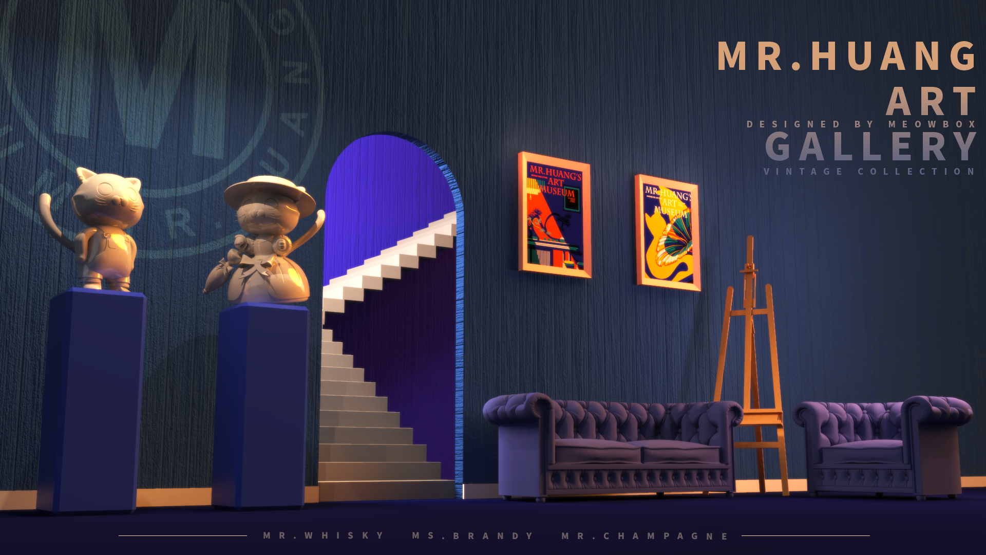 IP，Garage Kit，Cultural creation，Art，Fine Arts，Render，Model，Tide play，