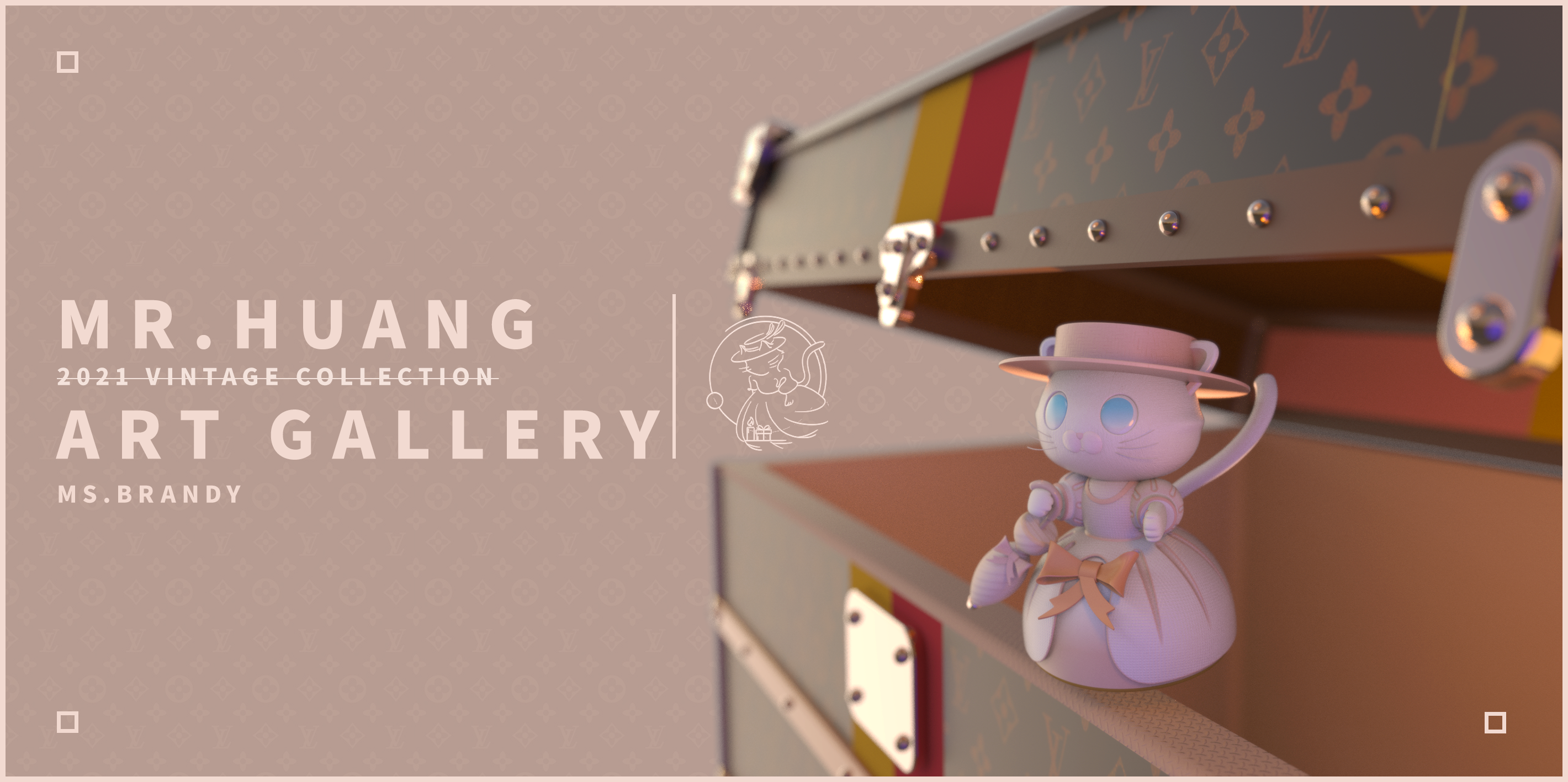 IP，Garage Kit，Cultural creation，Art，Fine Arts，Render，Model，Tide play，